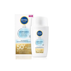 Nivea Sun Hafif Dokulu Yüz Güneş Koruma SPF50 40 Ml - Nivea Sun