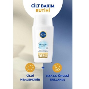 Nivea Sun Hafif Dokulu Yüz Güneş Koruma SPF50 40 Ml - 2