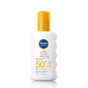 Nivea Sun Hassas Alerji Koruma Sprey Spf50+ 200 Ml - Nivea Sun