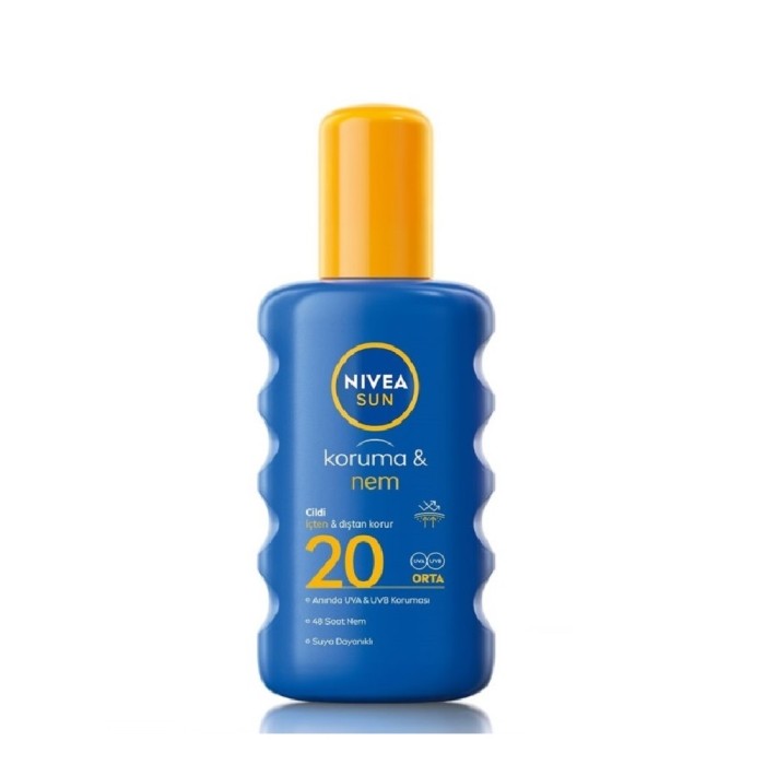 Nivea Sun Koruma&Nemlendirici Güneş Spreyi Spf20 200 Ml - 1