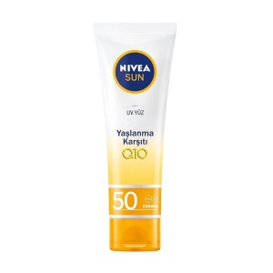 Nivea Sun - Nivea Sun UV Yaşlanma ve Leke Karşıtı Güneş Kremi Spf50 50 Ml