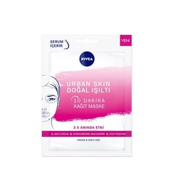 Nivea Urban Skin Doğal Işıltı 10 Dakika Kağıt Maske - Nivea Visage