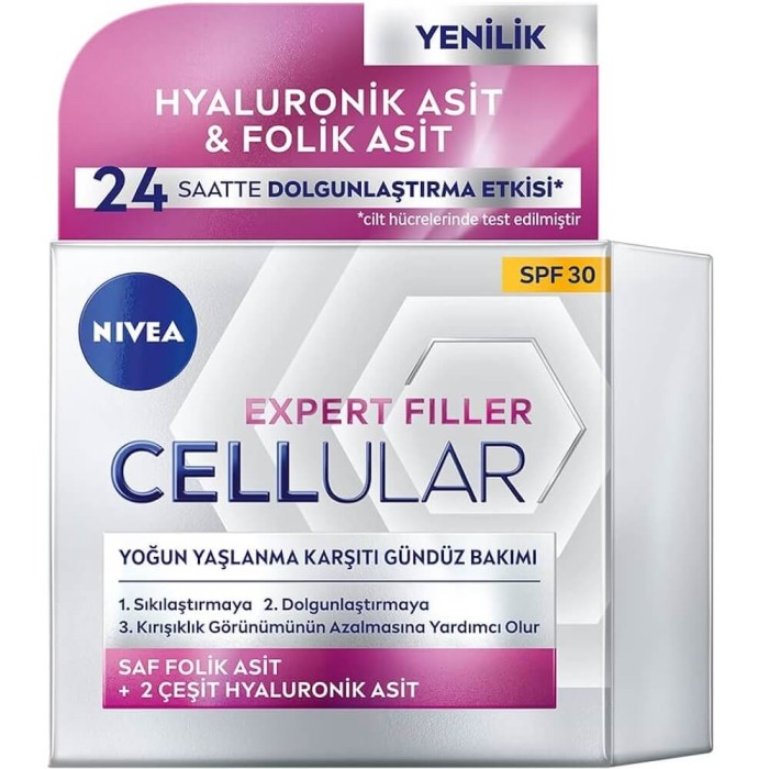 Nivea Visage Cellular Filler Gündüz Kremi Spf30 50 Ml - 1