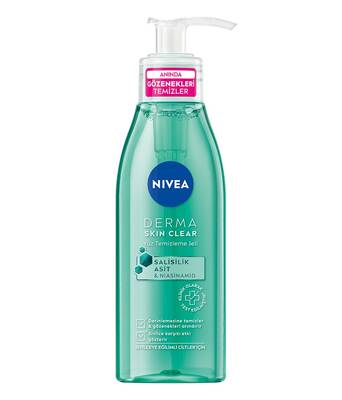 Nivea Visage Derma Clear Sivilce Karşıtı Yüz Temizleme Jeli 200 Ml - 1