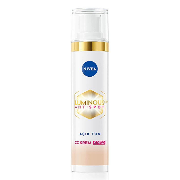 Nivea Visage Luminous 630 Koyu Leke Karşıtı SPF30 CC Yüz Kremi Açık Ton - 1