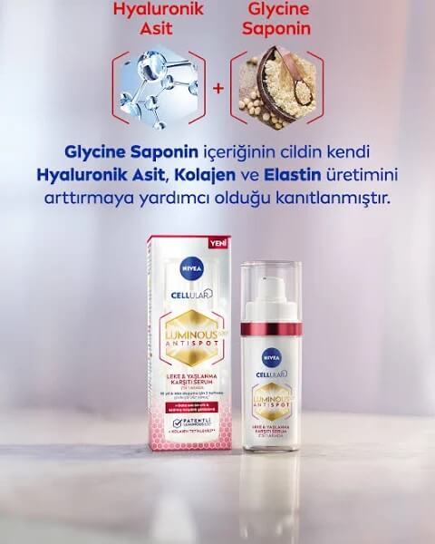 Nivea Visage Luminous 630 Yaşlanma ve Leke Karşıtı Serum 30 Ml - 2