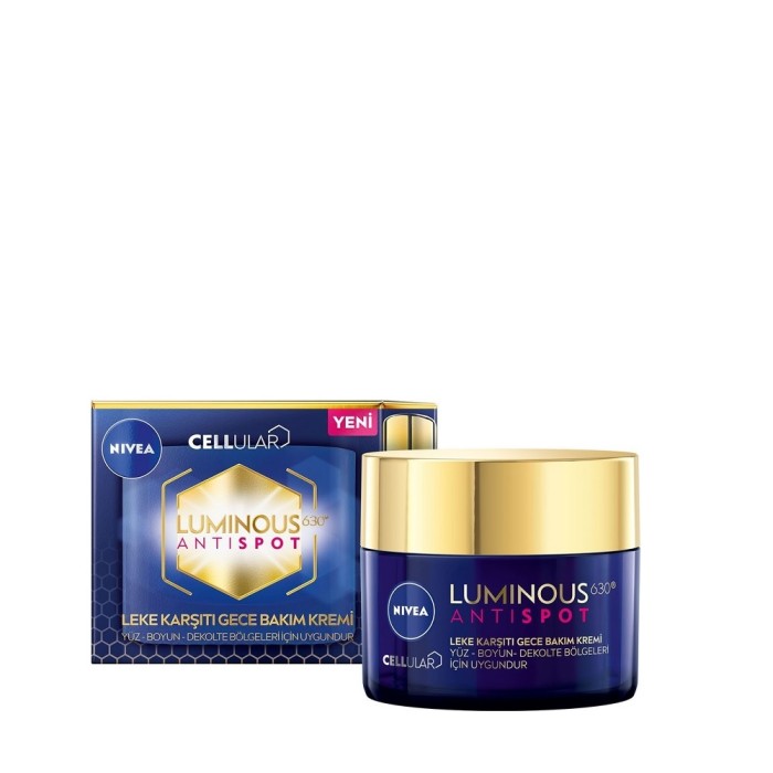Nivea Visage Luminous630 Leke Karşıtı Gece Kremi 50 Ml - 1