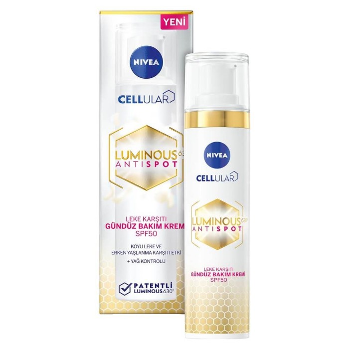 Nivea Visage Luminous630 Leke Karşıtı Gündüz Kremi Spf50 40 Ml - 1