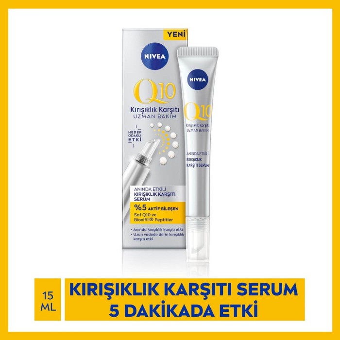 Nivea Visage Q10 Anında Etkili Kırışıklık Karşıtı Serum 15 Ml - 2