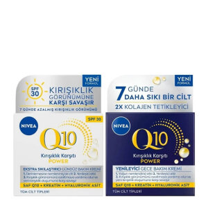 Nivea Visage Q10 Gündüz Kremi 50 Ml+Gece Kremi 50 Ml Set - Nivea Visage
