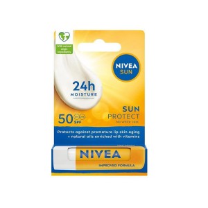 Nivea Yüksek Güneş Korumalı SPF50+ Dudak Bakım Kremi 4.8 Gr - Nivea