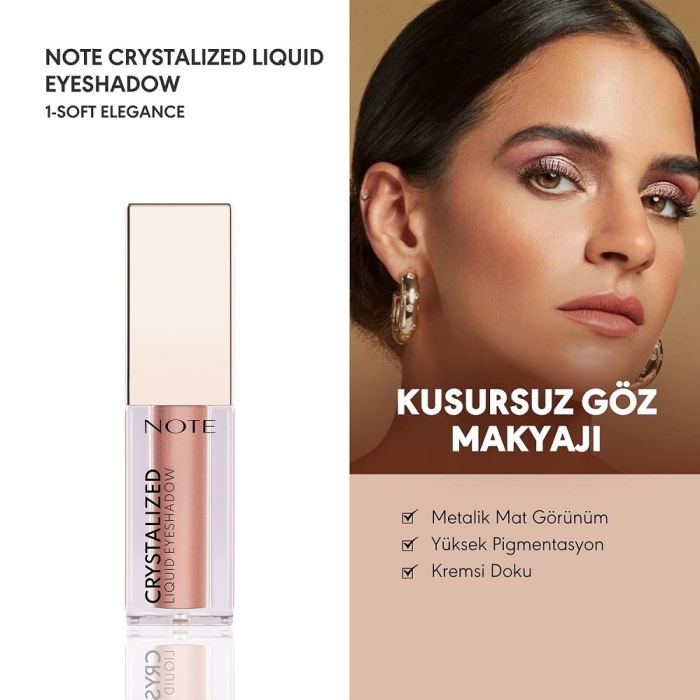Note Crystalize Liquid Eyeshadow 01 - 4
