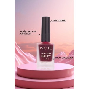 Note Flawless Happy Tint Lip & Cheek 03 - 3