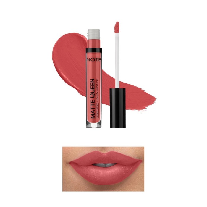 Note Matte Queen Lipstick Kalıcı Likit Ruj 05 Summer Charm - 2