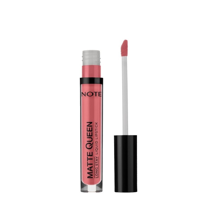 Note Matte Queen Lipstick Kalıcı Likit Ruj 07 Proud Pink - 1