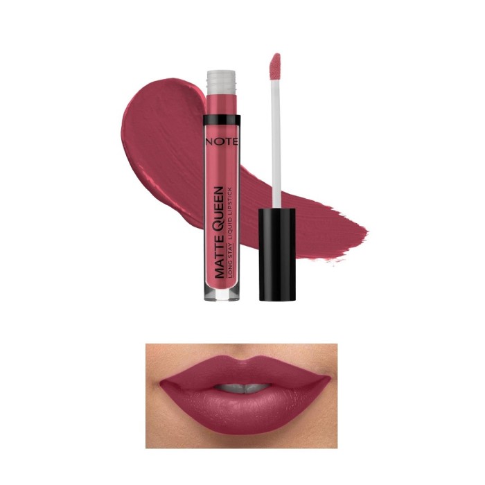 Note Matte Queen Lipstick Kalıcı Likit Ruj 12 Blush Amour - 2