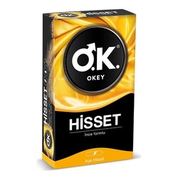 Okey Hisset İnce Formlu Prezervatif 10'lu - Okey