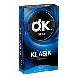 Okey Klasik Prezervatif 10'lu - Okey