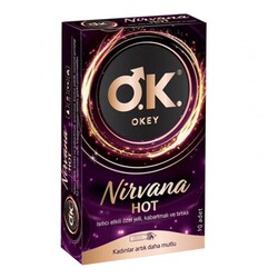 Okey Nirvana Hot Prezervatif 10'lu 