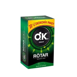 Okey Rötar Geciktirici Etkili Prezervatif Ekonomik 20'li - Okey