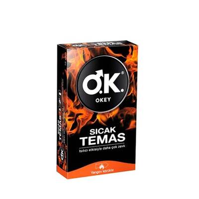 Okey Sıcak Temas Prezervatif 10'lu - 1
