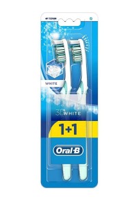 Oral-B Advantage 3D White Medium Diş Fırçası 1+1 - Oral-B