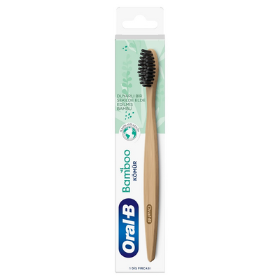 Oral-B Bamboo Charcoal Manuel Diş Fırçası - 1