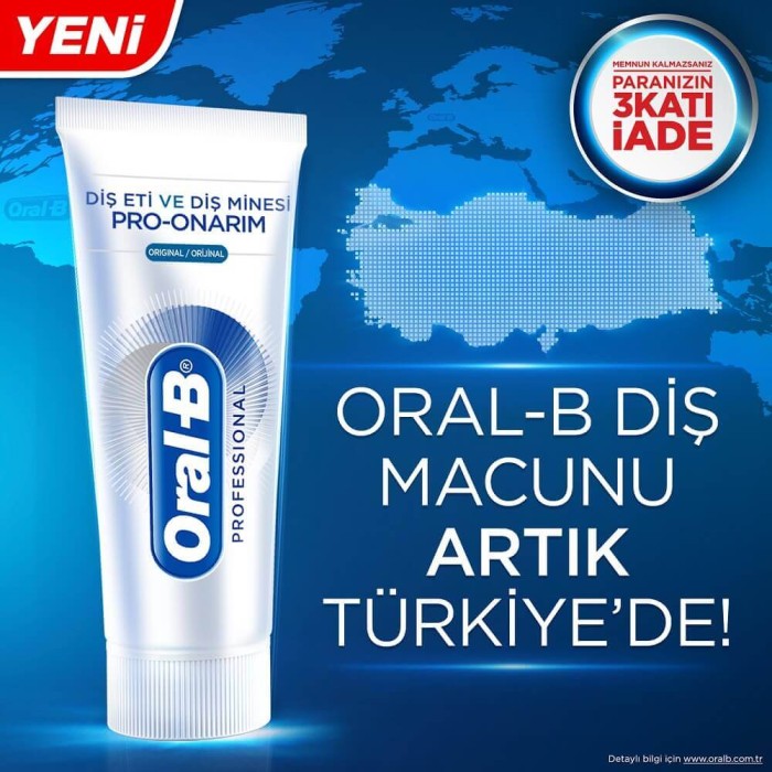 Oral-B Diş Eti ve Diş Minesi Onarım Diş Macunu 75 Ml - 2