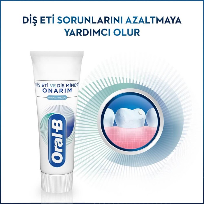 Oral-B Diş Eti ve Diş Minesi Onarım Diş Macunu 75 Ml - 4