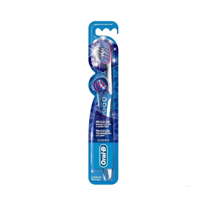 Oral-B Pro-Flex 3 Boyutlu Beyazlık Luxe 40 Orta Diş Fırçası - 1
