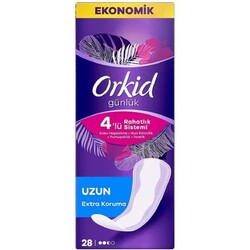 Orkid - Orkid Ekonomik Günlük Koruma Uzun Ped 28'li
