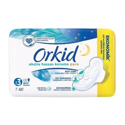 Orkid - Orkid Extra Hassas Koruma Hijyenik Ped 7'li