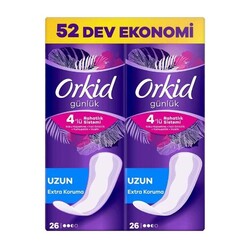 Orkid - Orkid Extra Koruma Uzun Günlük Ped 52'li