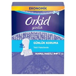 Orkid Günlük Ped Günlük Koruma Dev Ekonomik Paket 48'li - Orkid