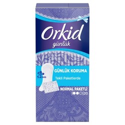 Orkid Günlük Ped Günlük Koruma Tekli Paket 20'li - Orkid