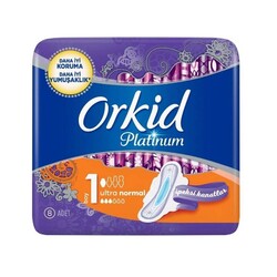 Orkid Platinum Hijyenik Ped Normal Tekli Paket 8'li - Orkid