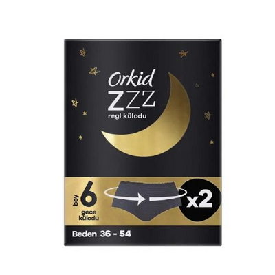 Orkid Regl Gece Külodu 6 Boy X2 Adet - 1