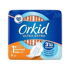 Orkid - Orkid Ultra Extra Hijyenik Ped Normal Tekli Paket 8'li
