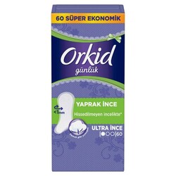 Orkid - Orkid Yaprak Günlük Ped Normal Süper Ekonomik Paket 60'lı