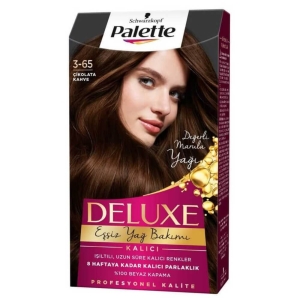 Palette Deluxe Set Saç Boyası 3.65 Çikolata Kahve 