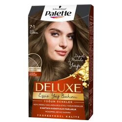 Palette Deluxe Set Saç Boyası 7.1 Küllü Kumral 