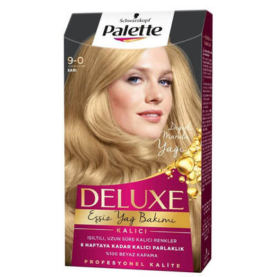 Palette Deluxe Set Saç Boyası 9.0 Sarı - 1