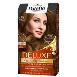 Palette Deluxe Set Saç Boyası 9.50 Altın Parıltılı Bal 