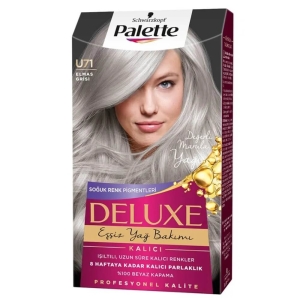 Palette Deluxe Set Saç Boyası U71 Buzul Grisi 