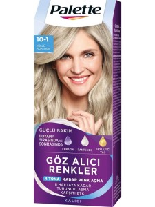 Palette Göz Alıcı Renkler Saç Boyası 10-1 Frosty Silver - Palette