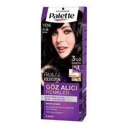 Palette Göz Alıcı Renkler Saç Boyası Siyah 