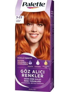 Palette Göz Alıcı Renkler Saç Boyası 7-77 Intcopper - Palette