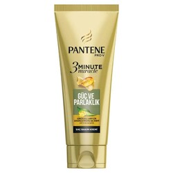 Pantene - Pantene 3 Minute Miracle Saç Bakım Kremi Güç&Parlaklık 200 Ml