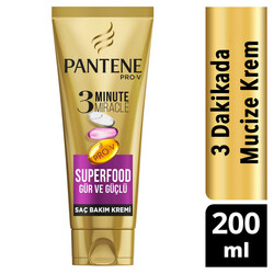 Pantene 3 Minute Miracle Saç Bakım Kremi Superfood 200 Ml - 2