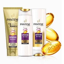 Pantene 3 Minute Miracle Saç Bakım Kremi Superfood 200 Ml - 8